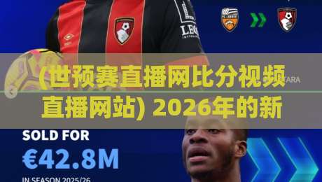 (世预赛直播网比分视频直播网站) 2026年的新玩法，别再只用老路子看比赛啦！
