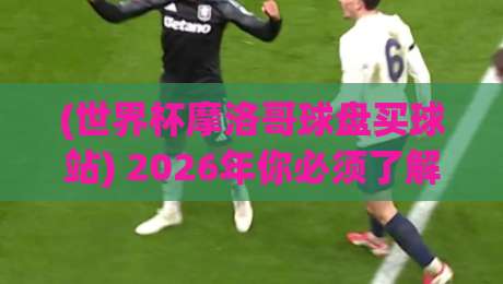 (世界杯摩洛哥球盘买球站) 2026年你必须了解的投注新规与隐藏陷阱