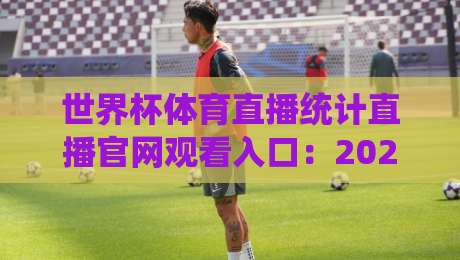 世界杯体育直播统计直播官网观看入口：2026年赛事直播平台全面指南