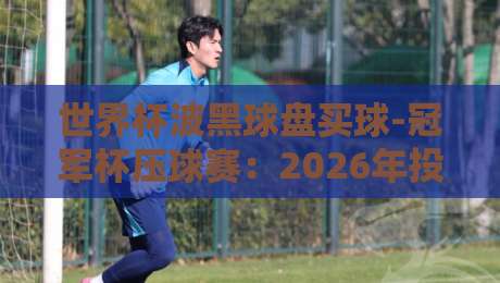 世界杯波黑球盘买球-冠军杯压球赛：2026年投注策略与真实案例解析