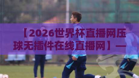 【2026世界杯直播网压球无插件在线直播网】——真正实现零等待观赛的秘密武器