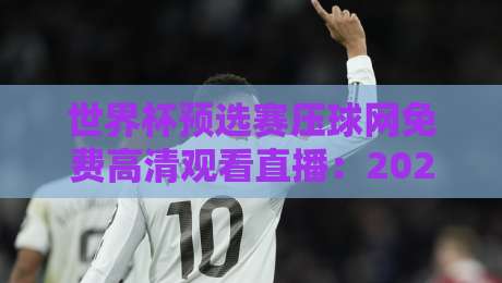 世界杯预选赛压球网免费高清观看直播：2026年最新观赛指南与实测体验
